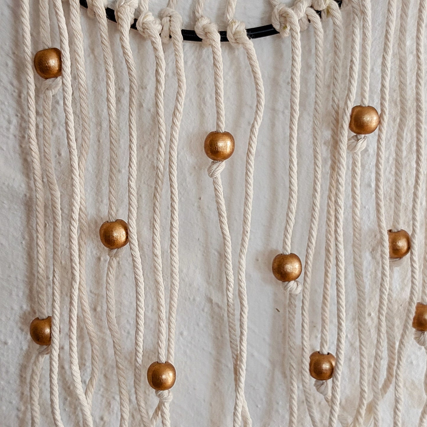 Handgefertigter Makramee-Wandbehang "Sonnentanz" – Ein Hauch Boho-Eleganz für Ihr Zuhause