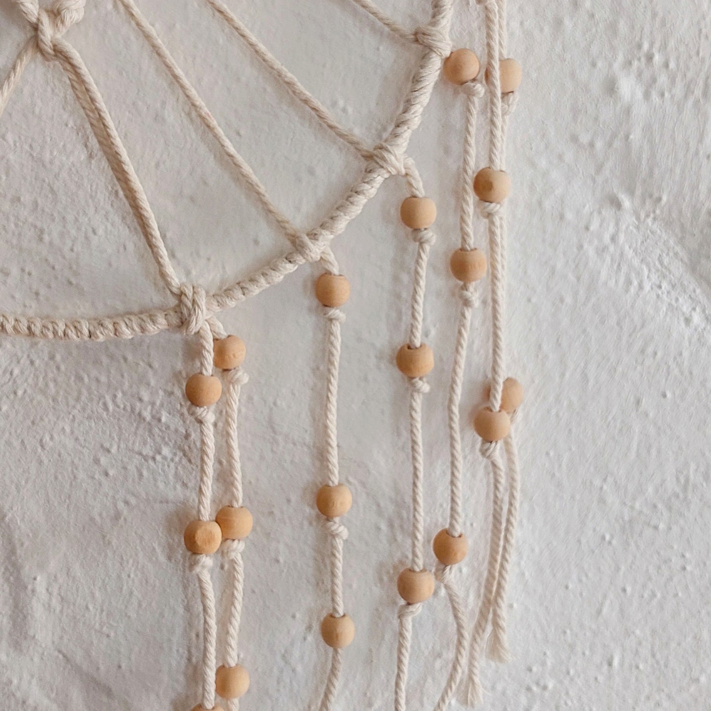 Makramee-Wandbehang "Boho Glücksknoten" – Handgeknüpfte Eleganz für Ihr Zuhause
