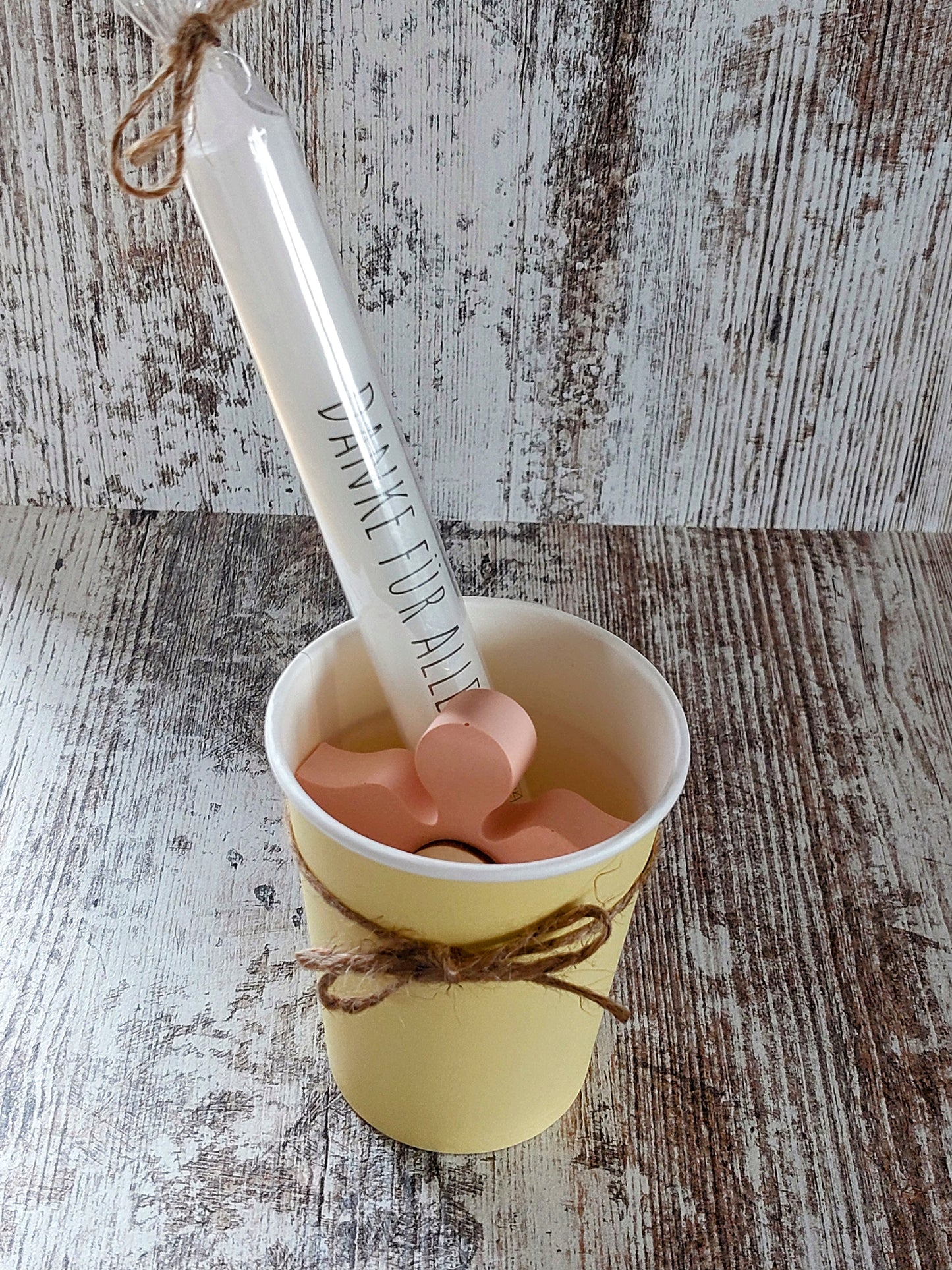 ✨ Liebevolles Geschenkset "Danke für alles" – Ein Herzensgruß mit Engel & Kerze ✨