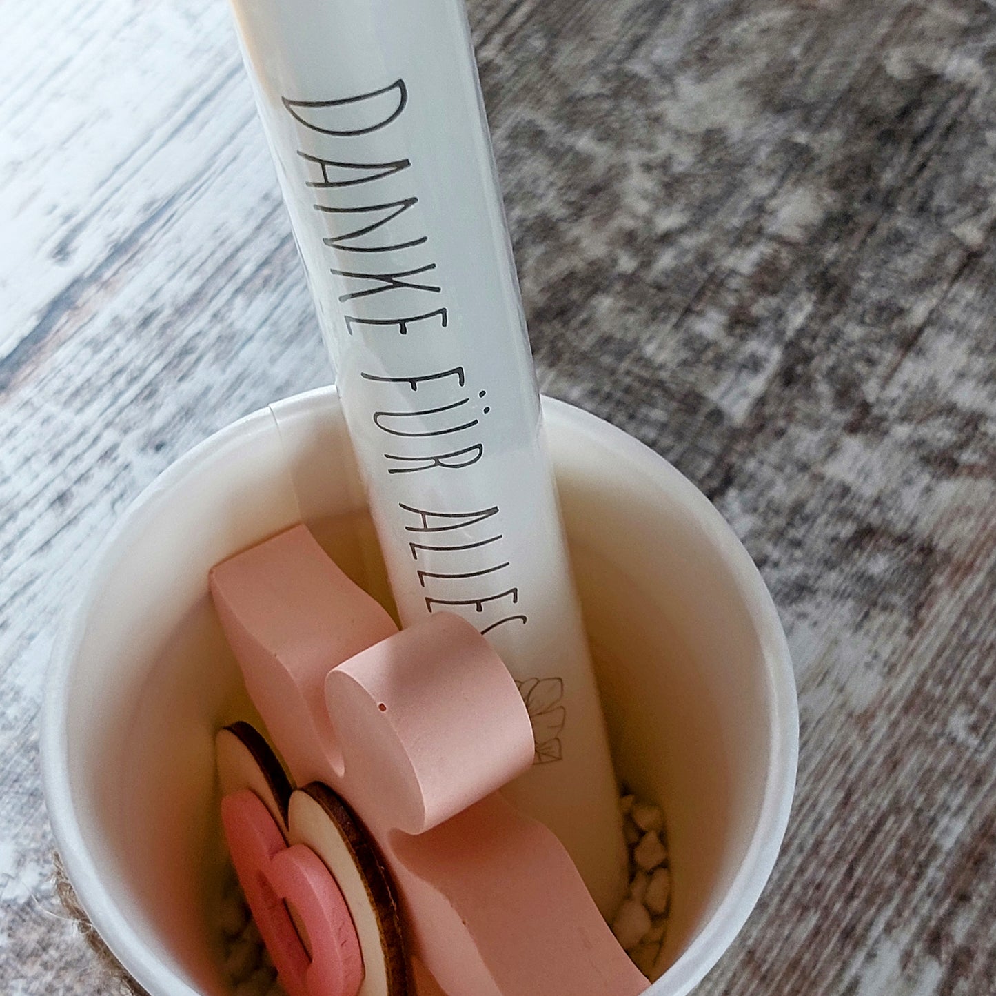 ✨ Liebevolles Geschenkset "Danke für alles" – Ein Herzensgruß mit Engel & Kerze ✨