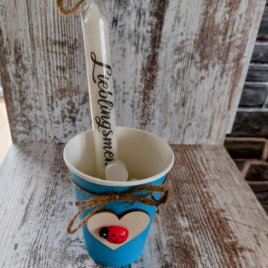 Geschenkset "Für meinen Lieblingsmensch" mit Schutzengel