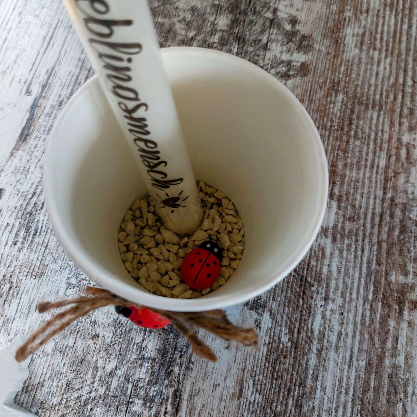 Geschenkset "Für meinen Lieblingsmensch" mit Schutzengel