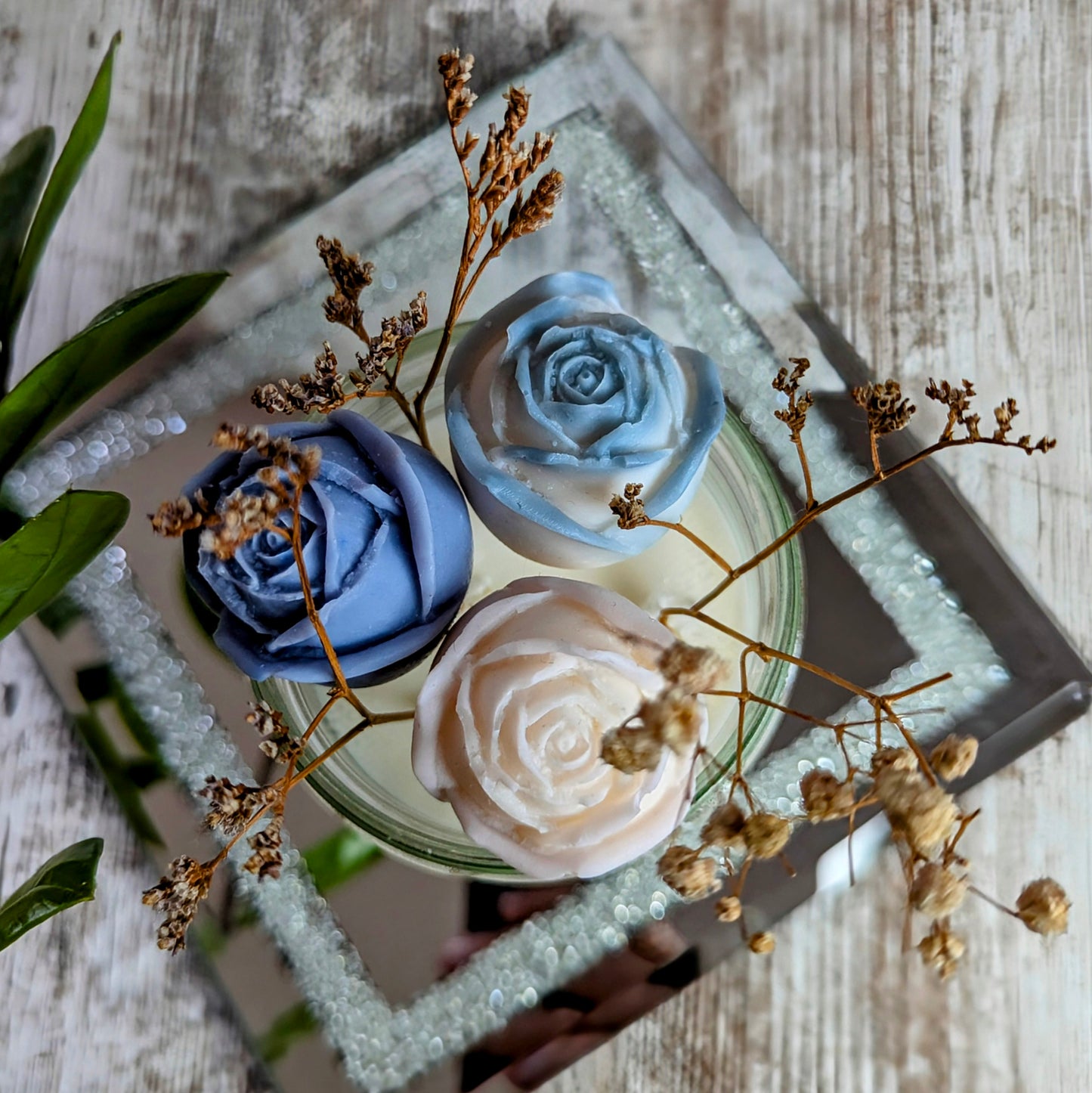 Wunderschöne Sojawachs-Kerze im Einmachglas – ein Hauch von Eleganz für Ihr Zuhause