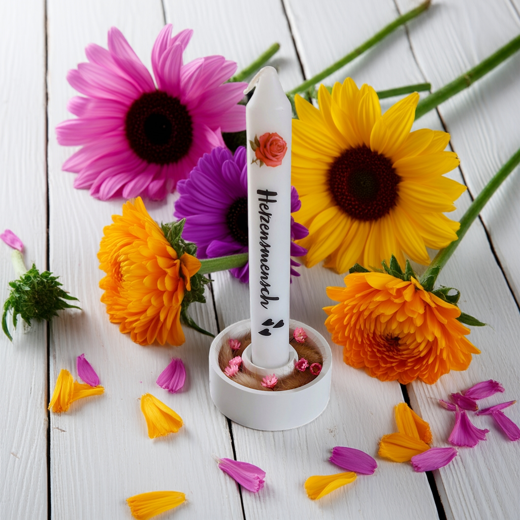 Dein persönlicher Lichtblick: Kerzen-Set mit liebevoller Botschaft